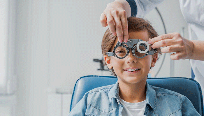 Pediatric eye treatment